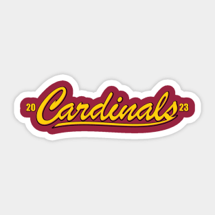 Cardinals 2023 Sticker